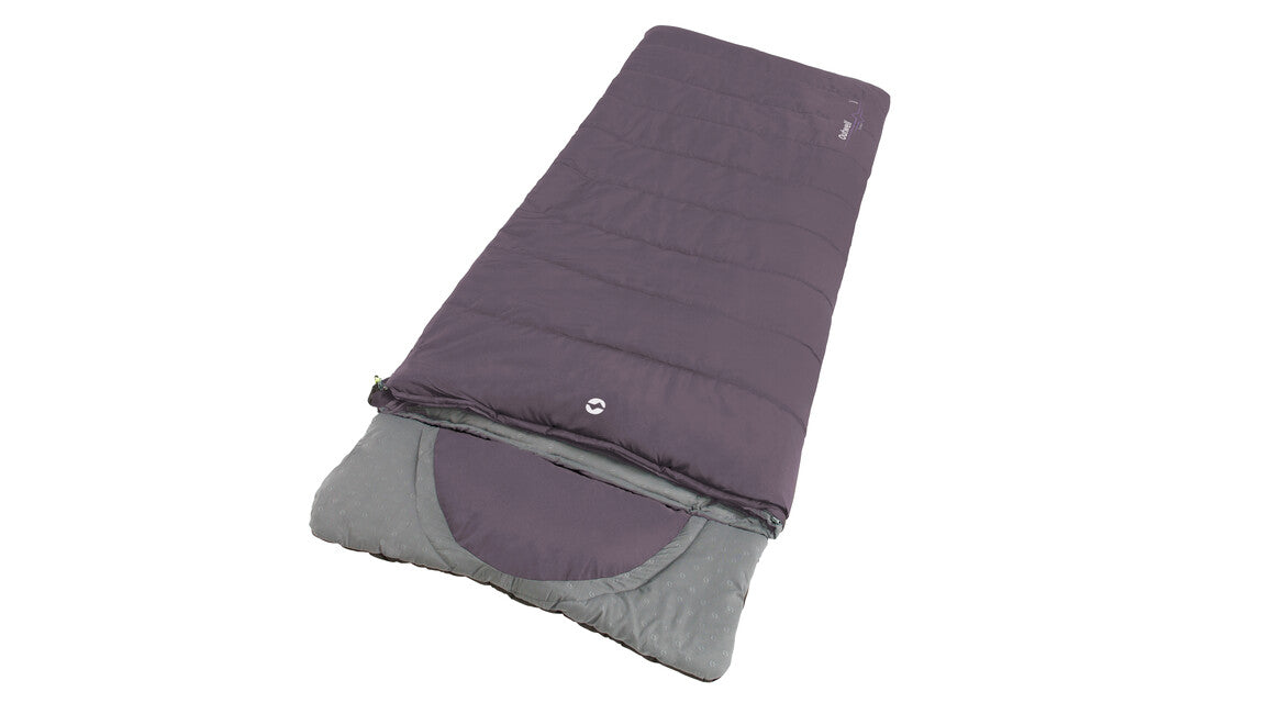 Outwell Contour Sleeping Bag Left, Dark Purple