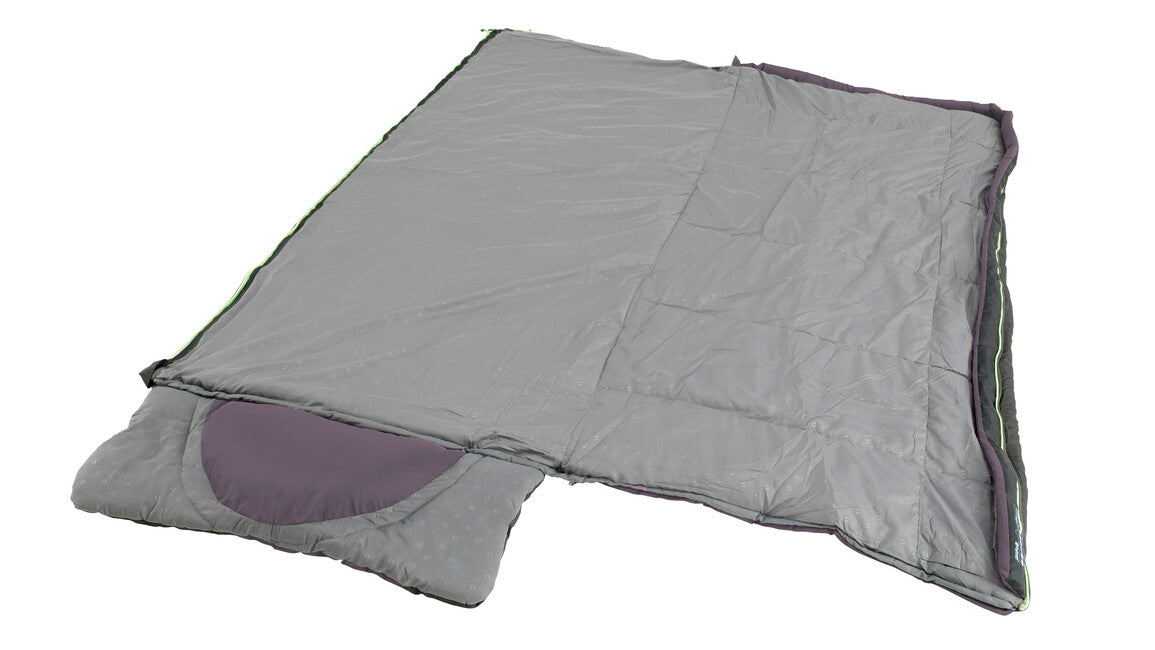 Outwell Contour Sleeping Bag Left, Dark Purple