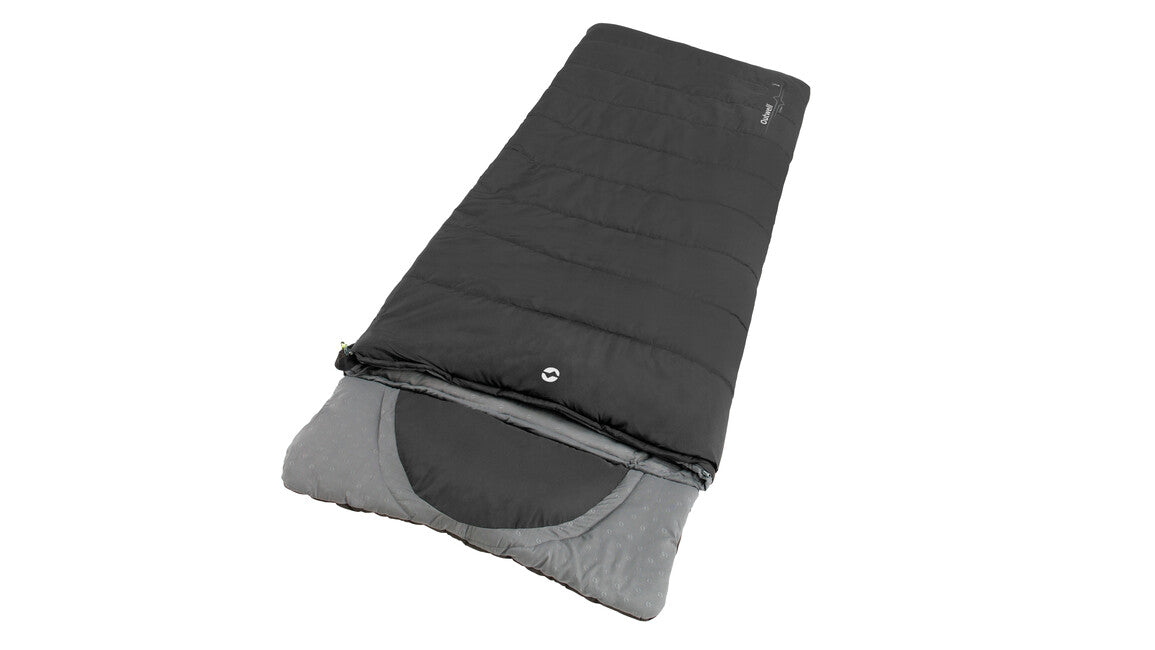 Outwell Contour Sleeping Bag Left, Midnight Black