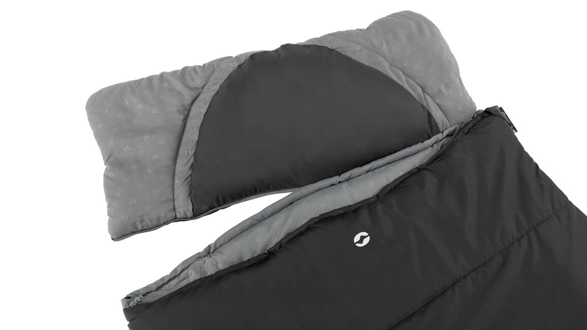 Outwell Contour Sleeping Bag Left, Midnight Black