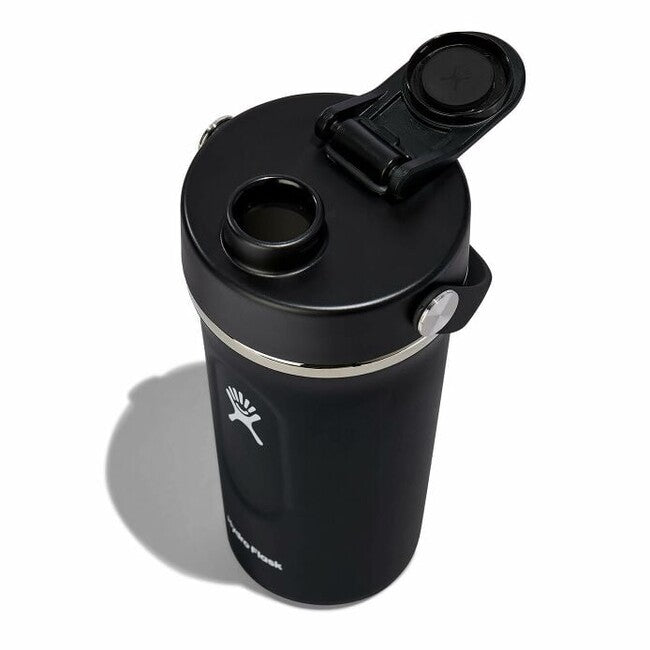 Hydro Flask Shaker 24 OZ Shaker Bottle 710ml, Black