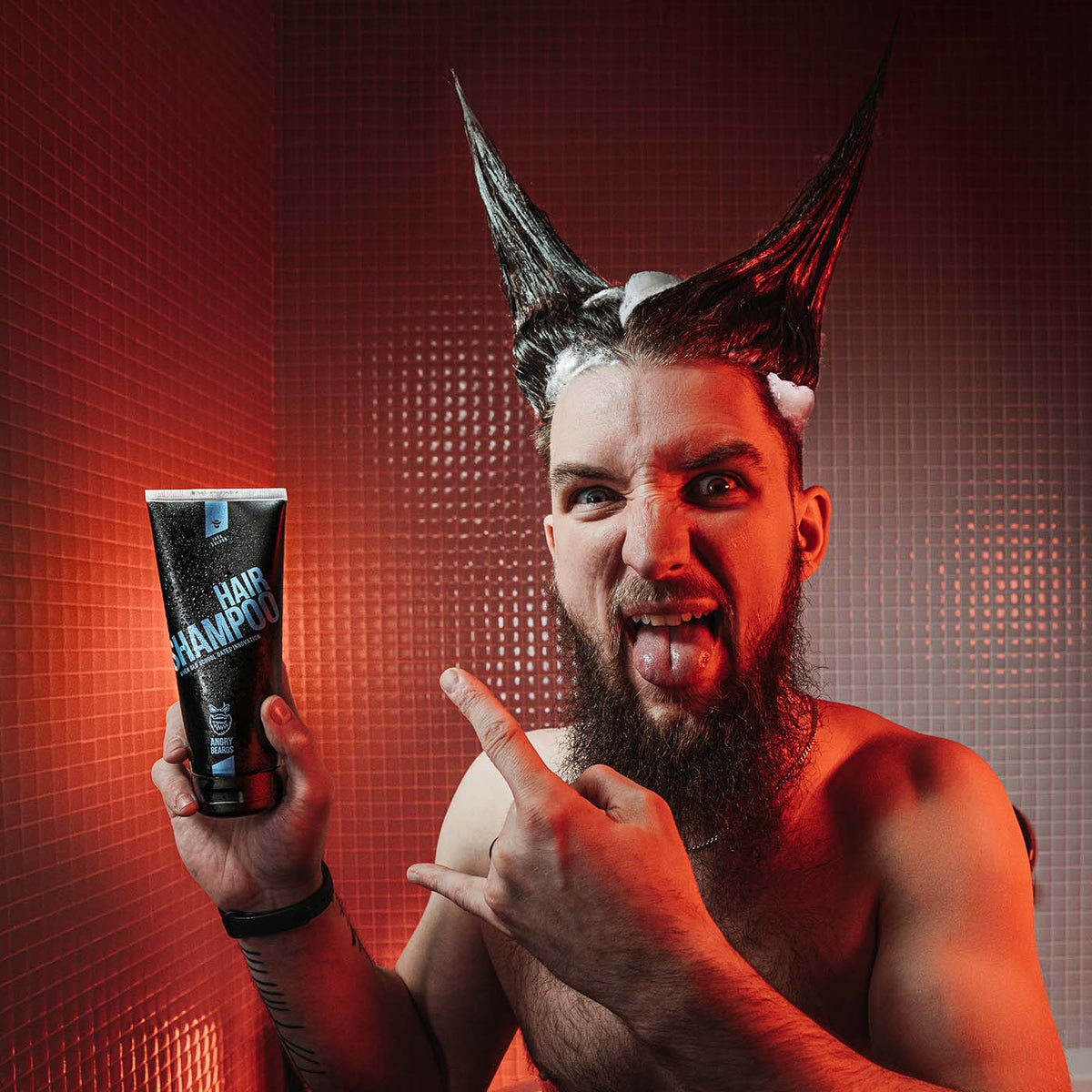 Angry Beards Jack Saloon šampón na vlasy 230 ml, jack saloon