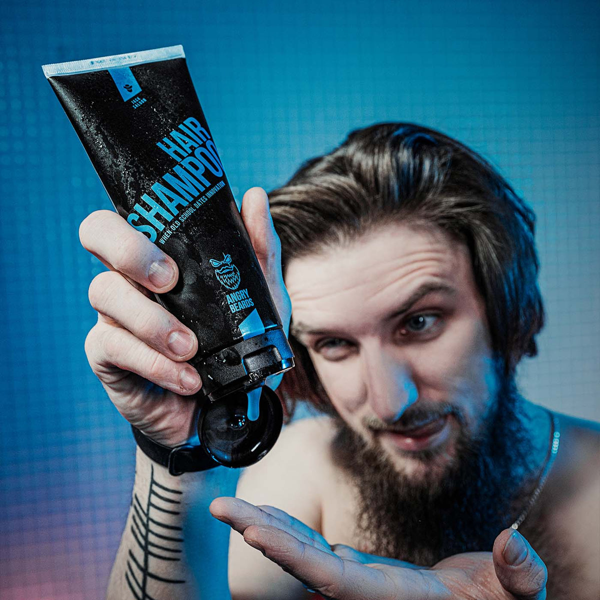 Angry Beards Jack Saloon šampón na vlasy 230 ml, jack saloon