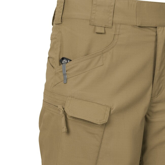 Helikon-Tex UTS krátke taktické nohavice 11'' - PolyCotton Ripstop - Olive Green