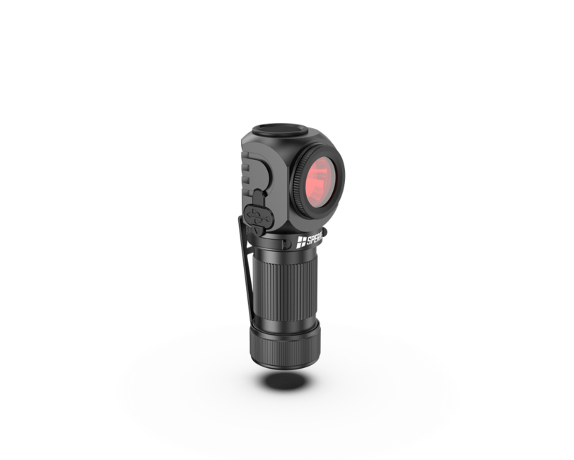 Speras SH16 Rechargeable Headlamp, Black