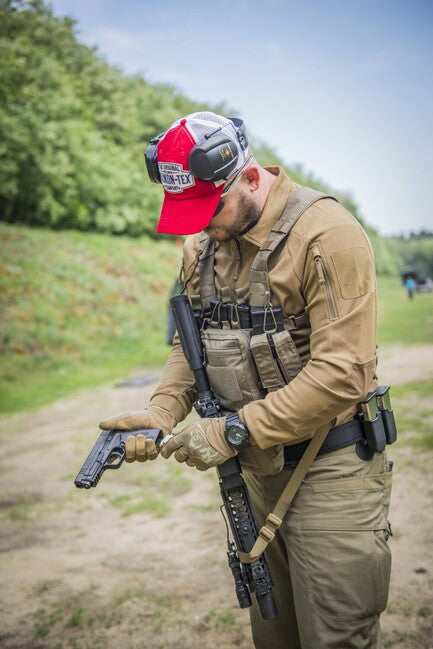 Helikon-Tex Range Tactical handschuhe - PenCott WildWood™/ coyote