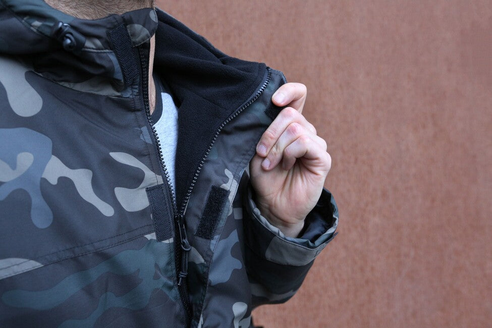 Brandit Windbreaker Frontzip-Jacke, woodland