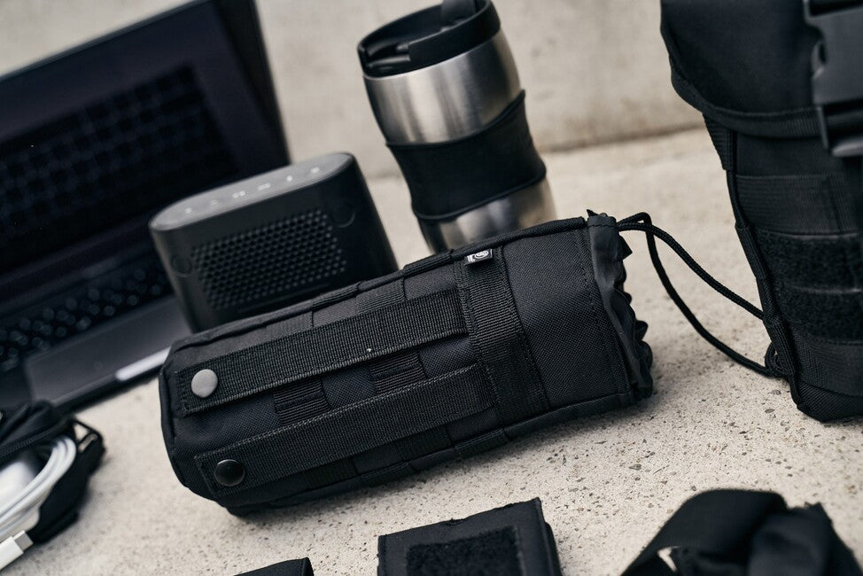 Brandit MOLLE Bottle Pouch, Dark Camo