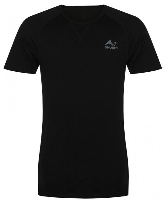 HUSKY Mersa Men's Short Sleeve Thermal T-Shirt M, Black