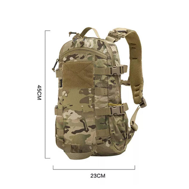 Leguon Hawk 16L taktischer rucksack, schwarz