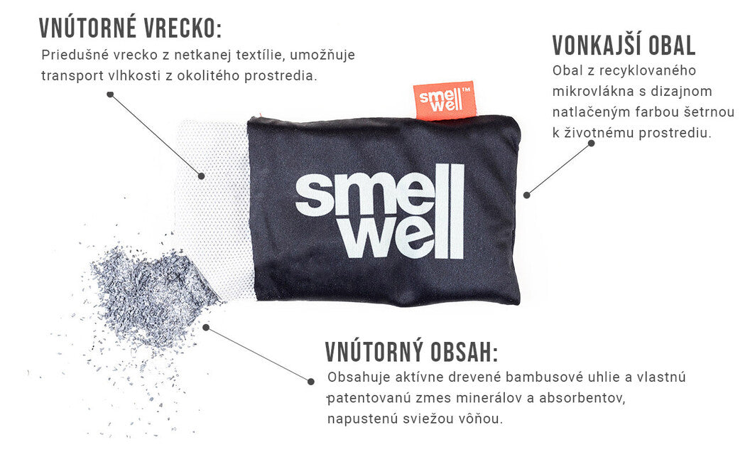 SmellWell Active XL Mehrzweck-Deodorierer, Camo Grey