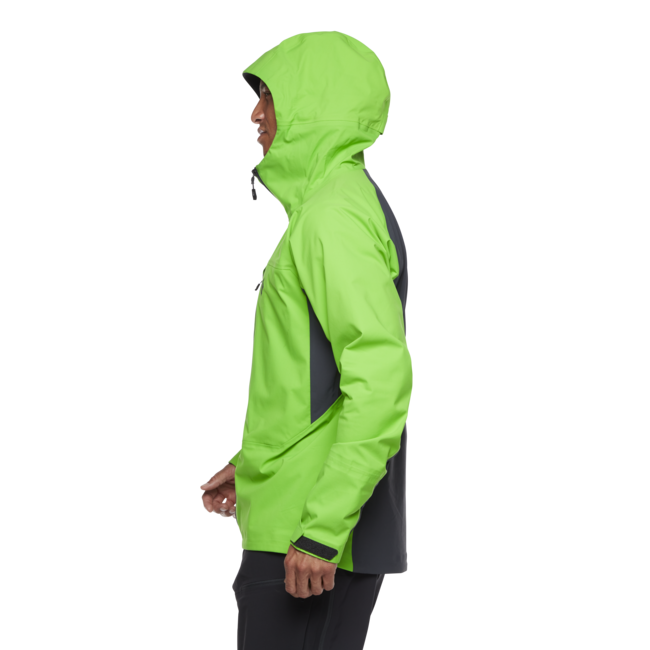 Black Diamond Dawn Patrol Hybrid Shell herren-übergangsjacke, leuchtend grün