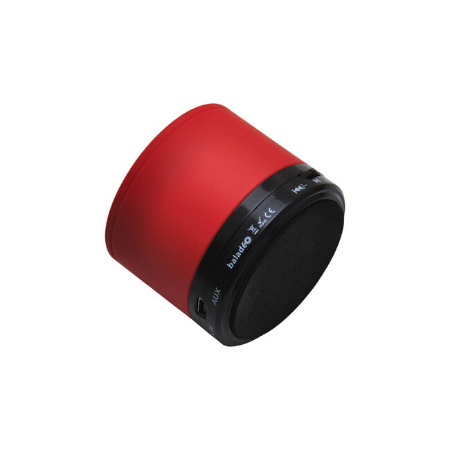Baladeo PLR926 Thunder Bay Speaker with Handsfree and Bluetooth, Red