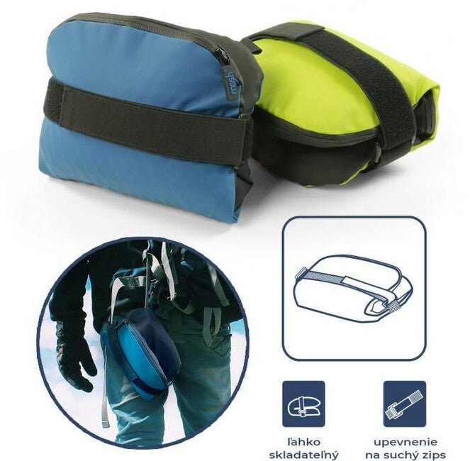 Mosh Kamper Outdoor- podsedak, limetkova/schwarz