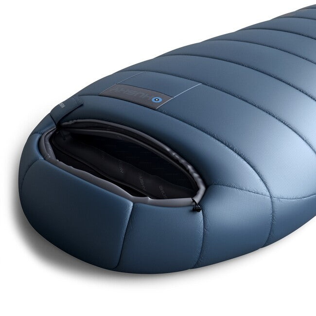 HUSKY Synthetic Three-Season Extended Sleeping Bag -10°C, Navy Blue
