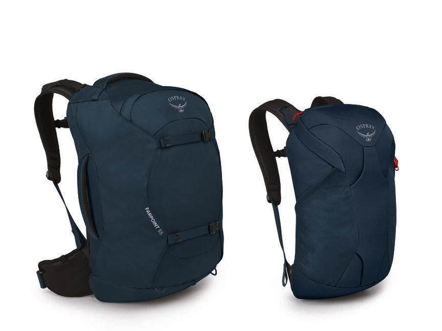OSPREY Farpoint 55 rucksack, gedämpftes weltraumblau