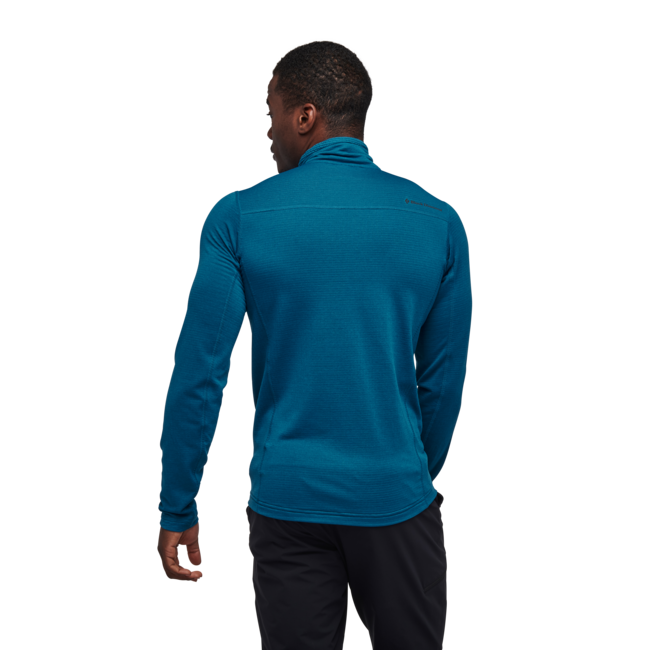 Black Diamond Coefficient Lt Men's Long Sleeve Shirt with Zip, Kingfisher