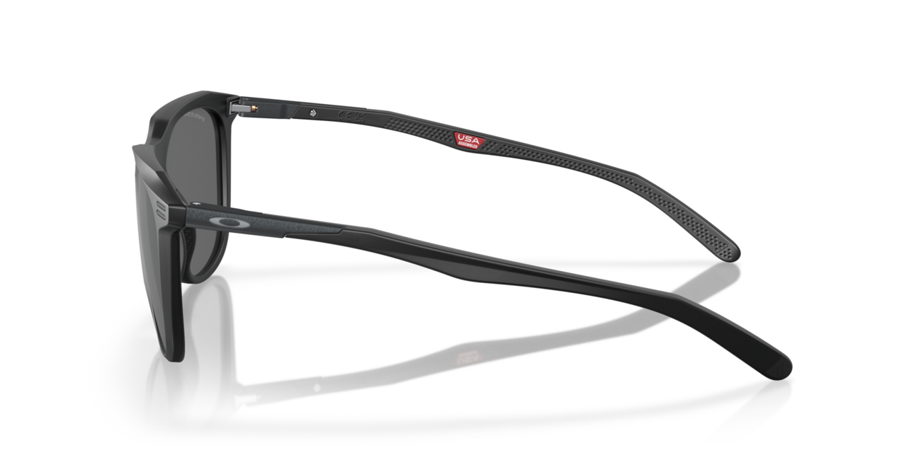 Oakley THURSO Sunglasses, Matte Black Ink Frame, Prizm Black Lenses, 54
