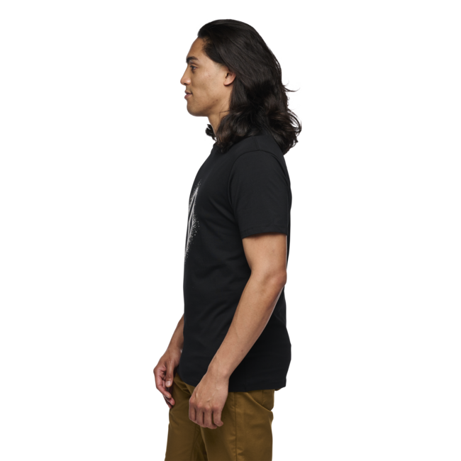 Black Diamond Chalked Up 2.0 Men's T-Shirt, Black