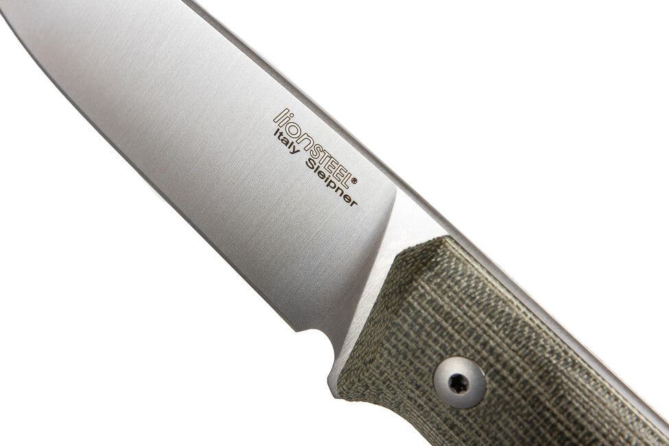 Lionsteel B35 CVG Bushcraft Fixed Blade Knife