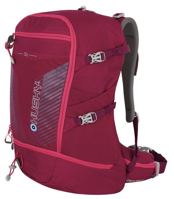 HUSKY Cingy 30L Trekking Backpack, Magenta