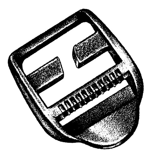 BasicNature Spezial Gurtschließe 25 mm 10 Stück