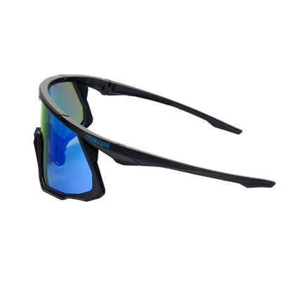 Mawaii Sportstyle Fast Track Sunglasses, Black-Navy Blue