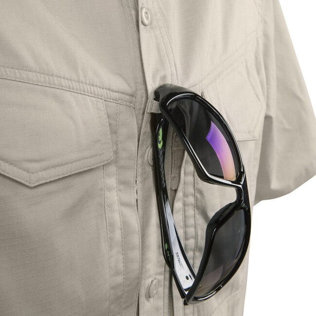 Helikon-Tex Defender Mk2 hemd mit kurzen Ärmeln - PolyCotton Ripstop - beige