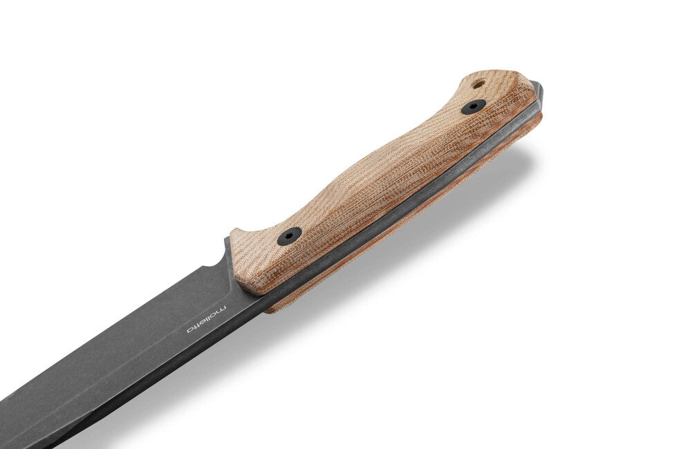 Lionsteel T6B CVN μακρύ μαχαίρι με λαβή από micarta