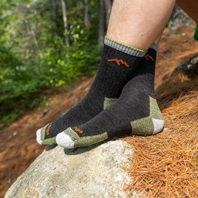 Darn Tough Hiker Micro Crew Socks, Lime