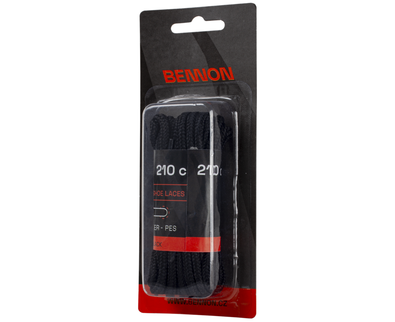 Bennon Laces Black Box 210 cm