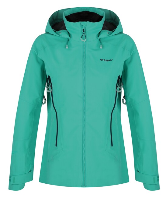 HUSKY Nakron Μπουφάν Outdoor Γυναικείο L, τιρκουάζ
