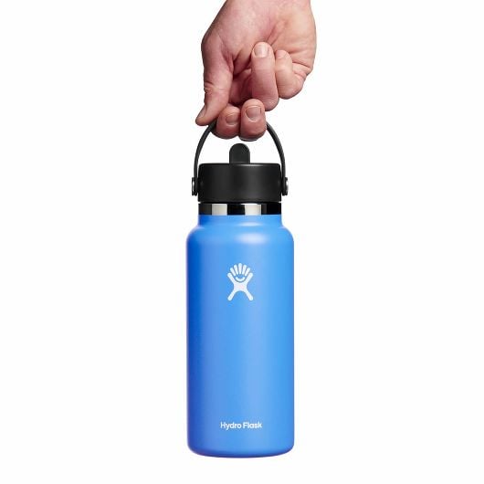 Hydro Flask Wide Thermos Bottle with Straw 946 ml 32, Cascade