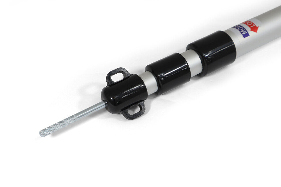 BasicNature Alu-Teleskopstangen groß 100-240 cm 2 Stück