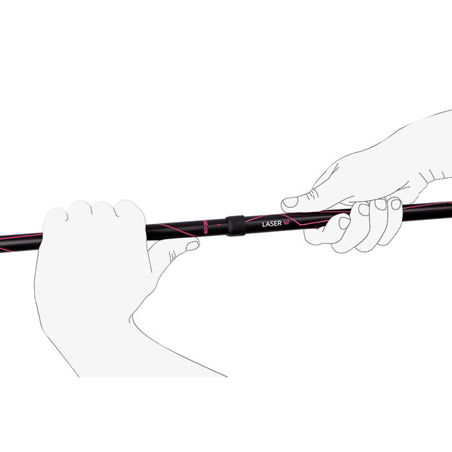 Camp Laser trekkingstöcke W 58 - 125 cm