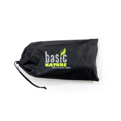BasicNature Compact klappstuhl, schwarz / orange