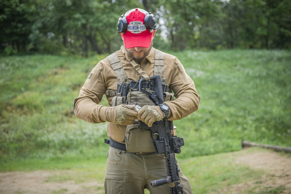 Helikon-Tex Range Tactical handschuhe - PenCott WildWood™/ coyote