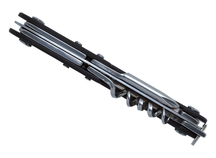 Baladeo ECO161 Barrow Multifunctional Knife, 7 Functions, Black
