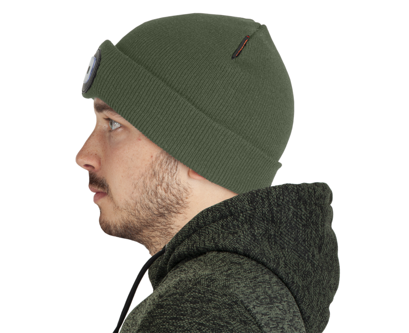 BENNON LUMOS USB LED Beanie, Green