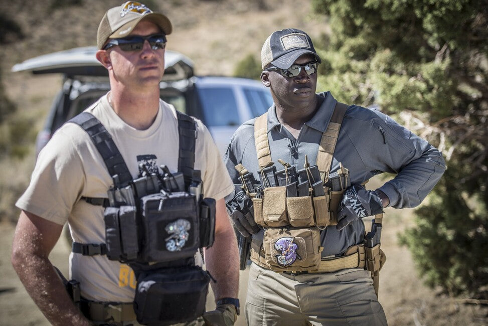 Helikon-Tex Competition MultiGun Chest Rig, Shadow Grey/Black