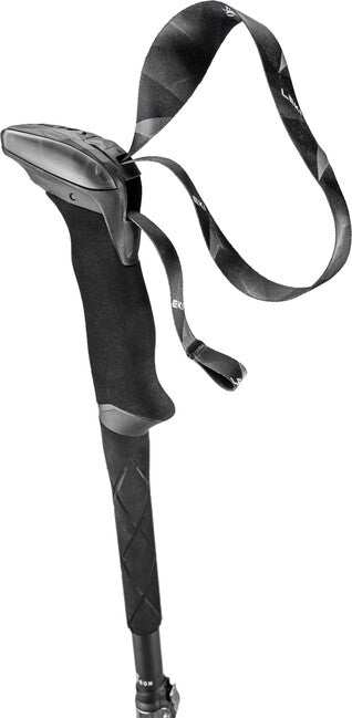 LEKI Makalu FX.One Carbon Trekking Poles, Black-Natural Carbon-Orange