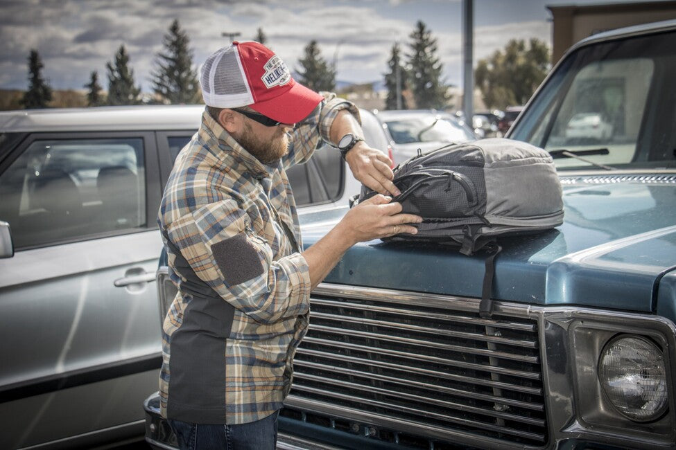 Helikon-Tex Downtown Backpack, Grey/Grey Nylon