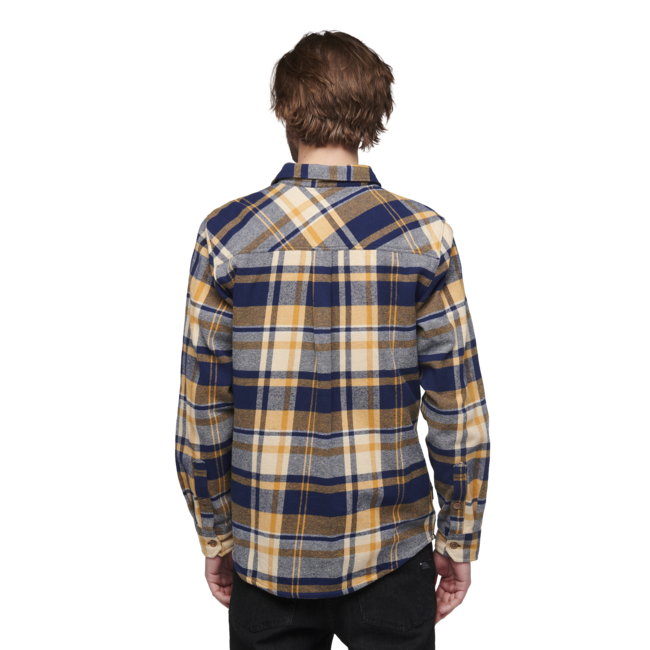 Black Diamond Project Flannel Πουκάμισο Φανέλα Ανδρικό, indigo-gold plaid