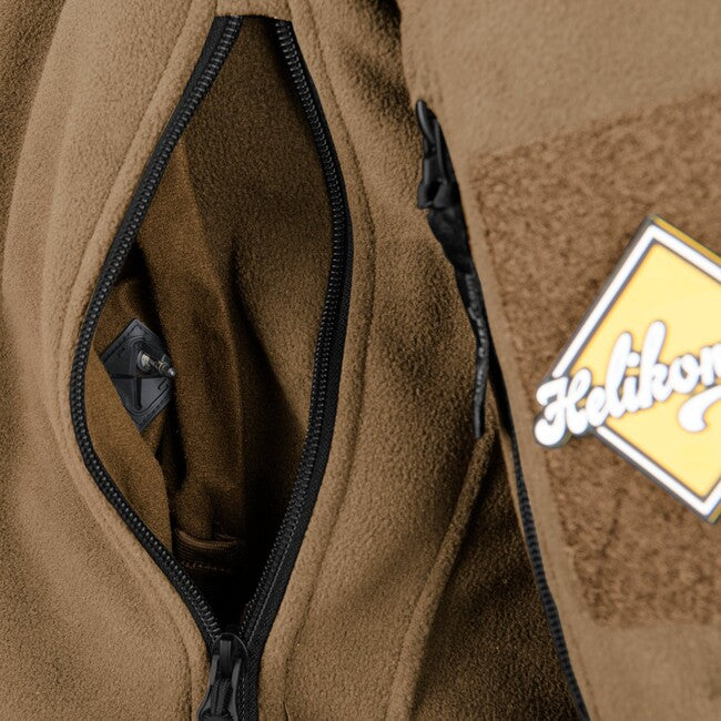 Helikon Fleecejacke Liberty Heavy, schwarz, 390g/m2