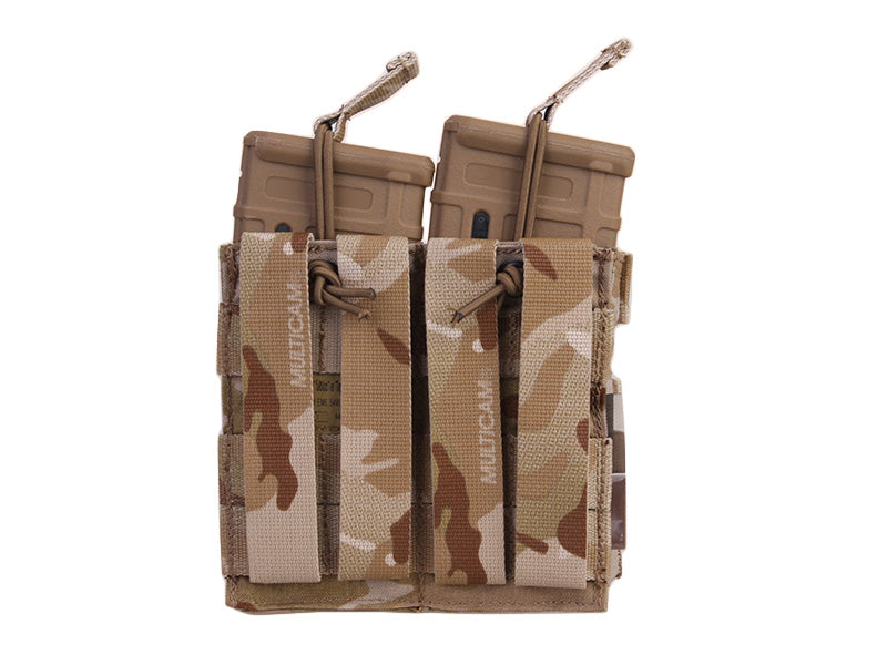 Emersongear Modular Open Double Magazine Pouch 5.56, Multicam Arid
