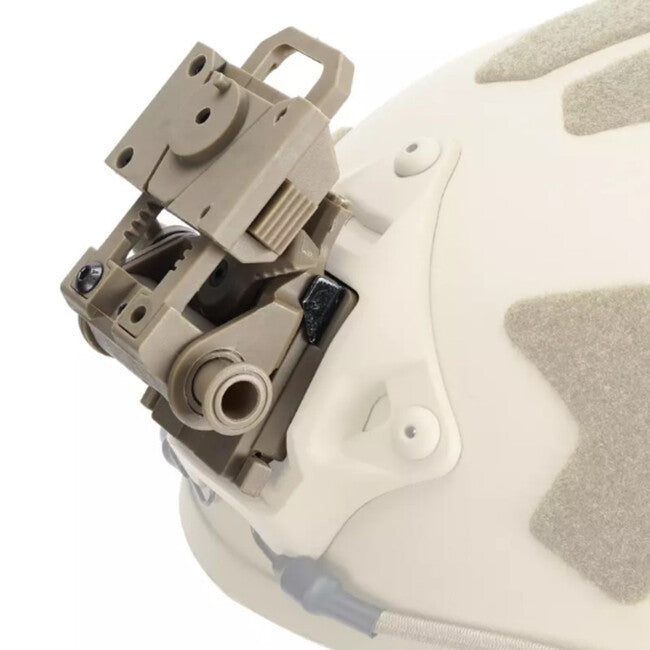 Leguon Adapton Adjustable Night Vision Mount for Helmets, Coyote