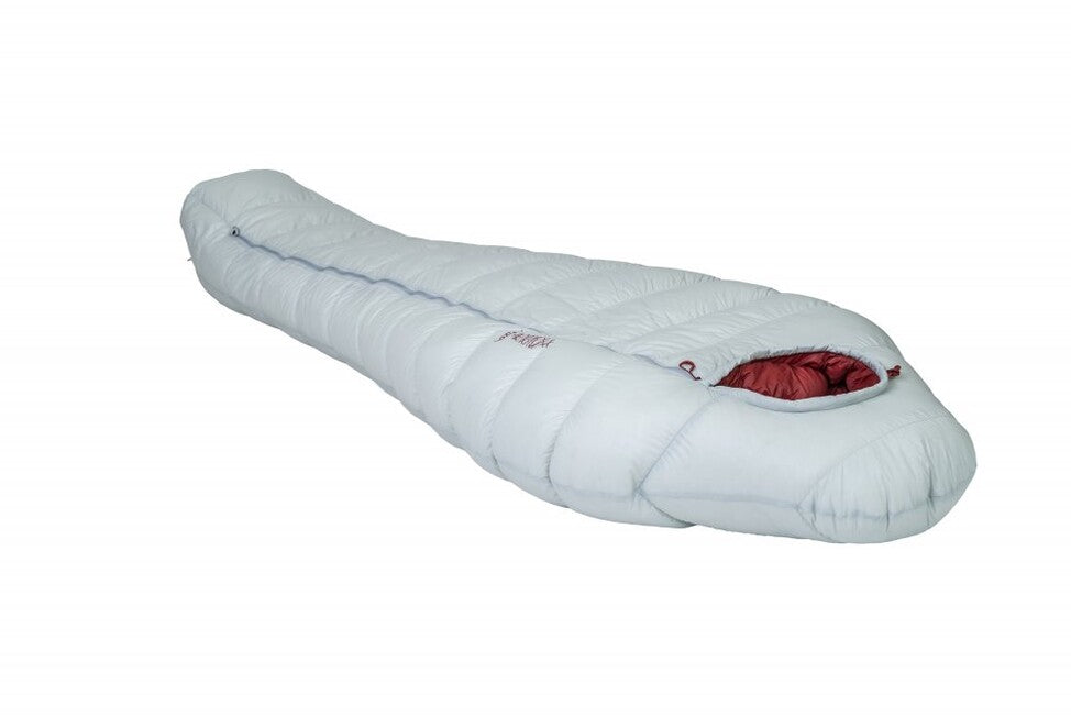 Patizon G800 S Sleeping Bag Full Year Left, Silver/Red