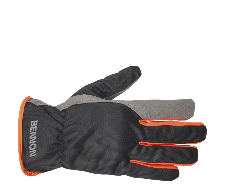 BENNON Carpos schutzhandschuhe, grau/orange