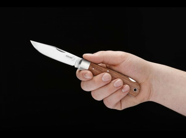 BÖKER® plus Bubinga Lockback Κλασικό Μαχαίρι Τσέπης 9,2cm, Ξύλο
