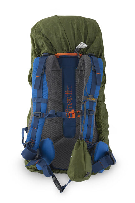 Pinguin Raincover Regenhülle für Rucksack 35-55L, gelb-grün